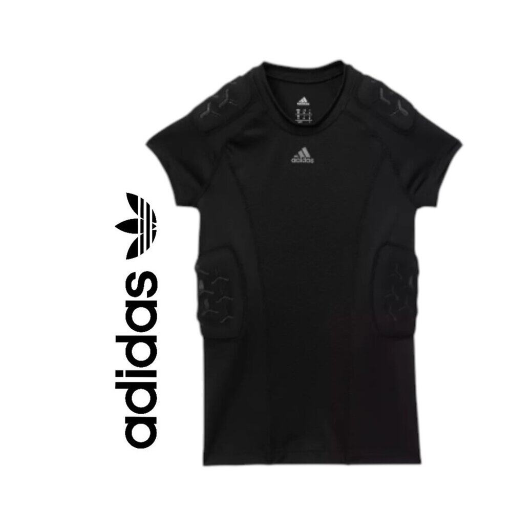 adidas Youth Integrated Padded Football Shirt Size XL